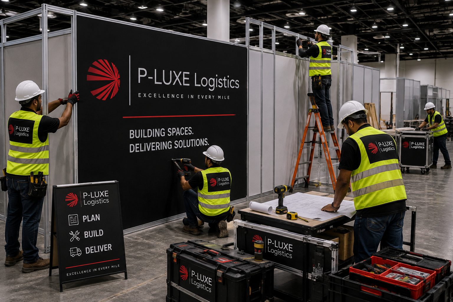 P-LUXE Facilities conference build-out crew